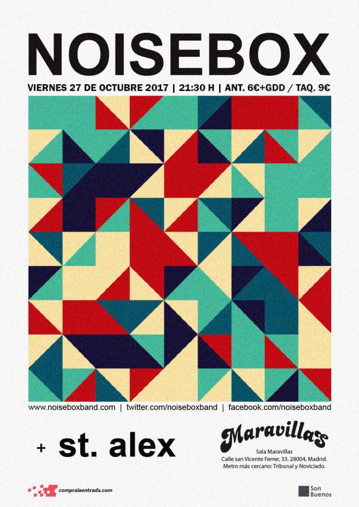 La banda murciana Noise Box nos presenta su último disco
