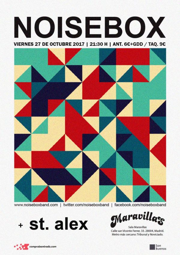 La banda murciana Noise Box nos presenta su último disco 