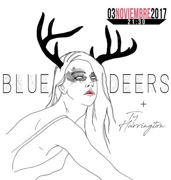 Blue Deers + Ty Harrington: Programación de noviembre en Maravillas Club