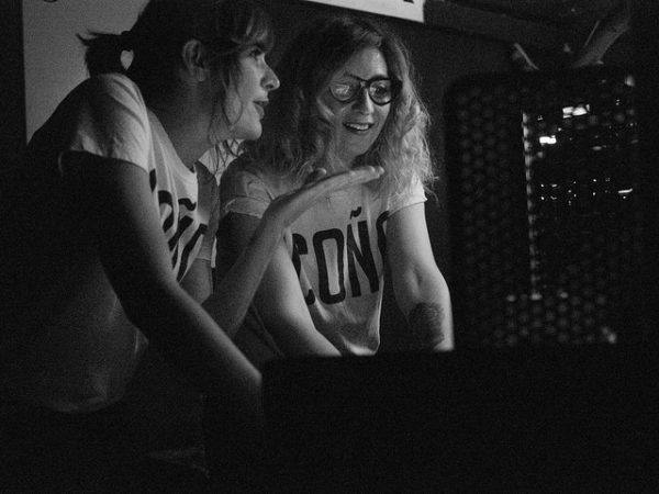 La Trinchera aka Las Amigas Dj Set. Foto: Álvaro Andor