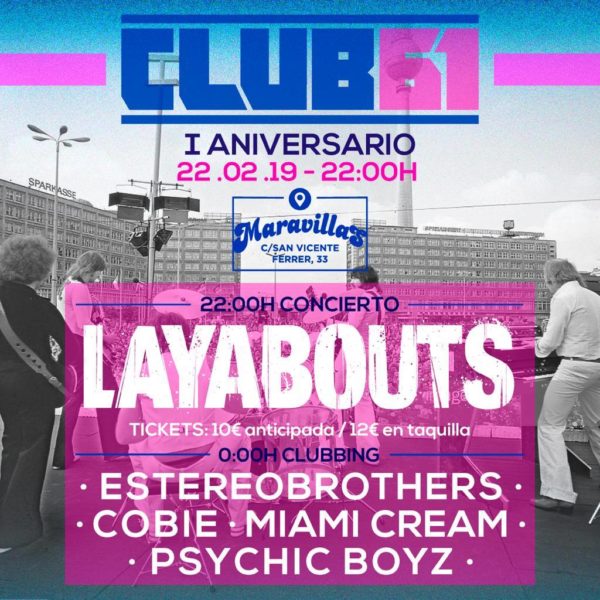 Celebramos el I Aniversario de Club 61 por todo lo alto
