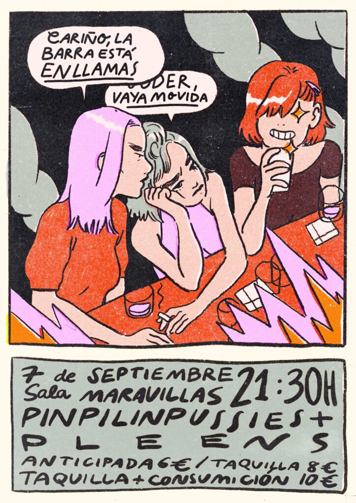 Pinpilinpussies aterriza por primera vez en Maravillas Club para presentar su álbum debut