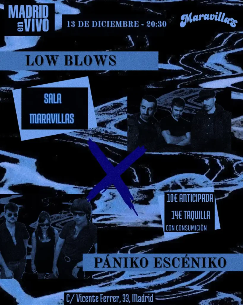 Sala-Maravillas-Madrid-Concierto-Paniko-Esceniko-Low-Blows