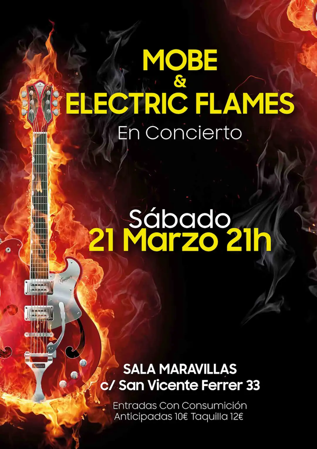 MOBE + Electric Flames